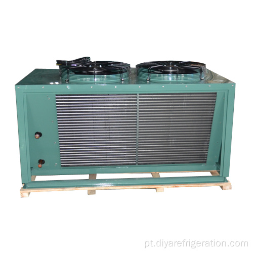 Unidade de condensação refrigerada a ar usada para câmara fria